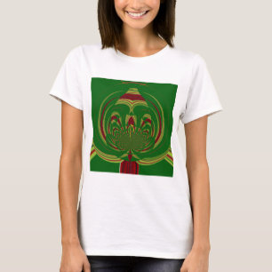 Green Floral T-Shirt