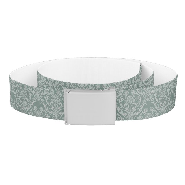 Green floral wallpaper belt (Coil)