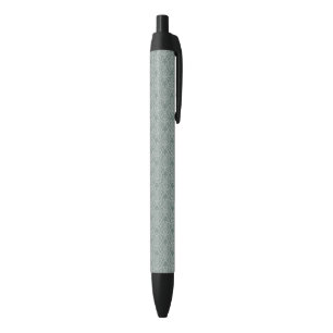 Green floral wallpaper pen