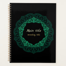 Green Flower Mandala