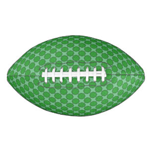 Green Flower Ribbon by Kenneth Yoncich Football