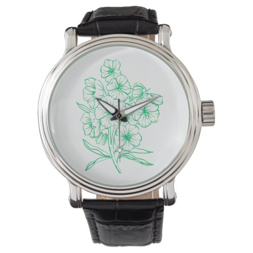 Green Flower Watch