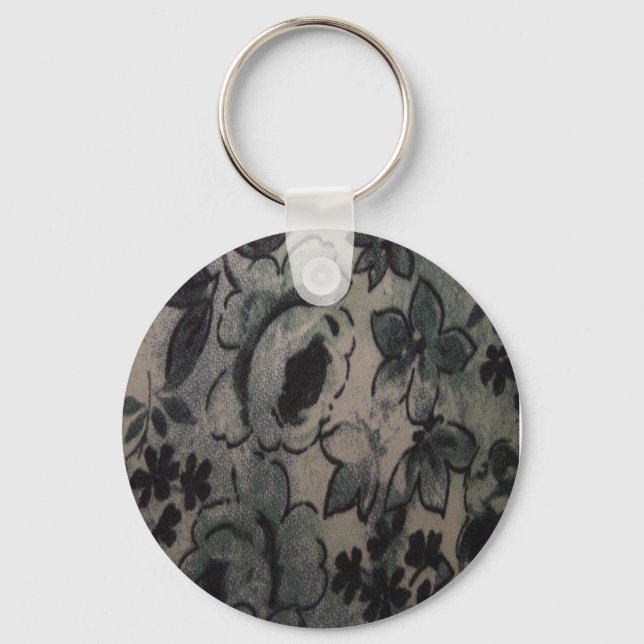 GREEN FLOWERS KEYCHAIN (Front)