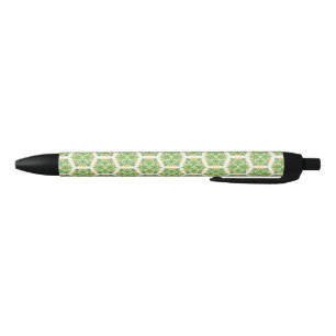 Green Flowers, Pattern Of Flowers, Floral Pattern Pen