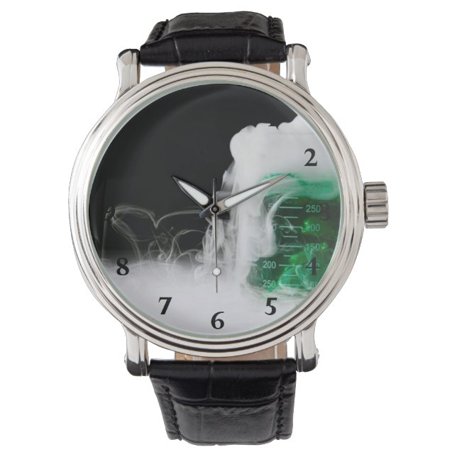 Green Fluid Beaker Watch (Front)