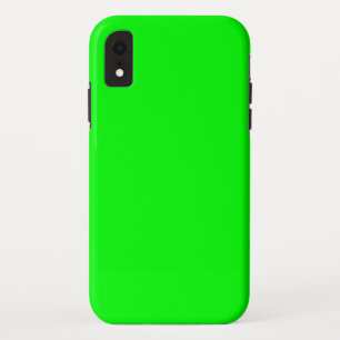 Green Fluo Neon Color Decor Customize if you like iPhone XR Case