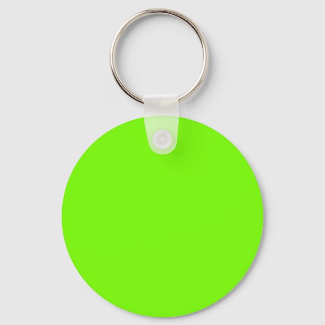 green fluorescent keychain (Front)