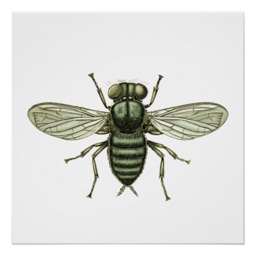 green fly poster