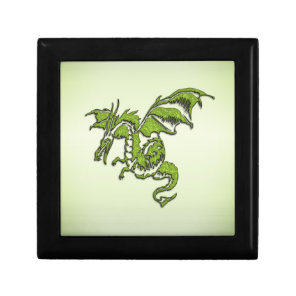 Green Flying Dragon  Gift Box