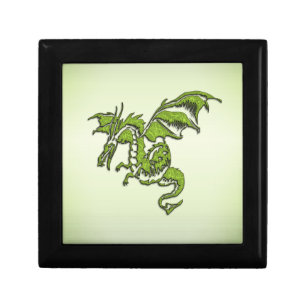 Green Flying Dragon Gift Box