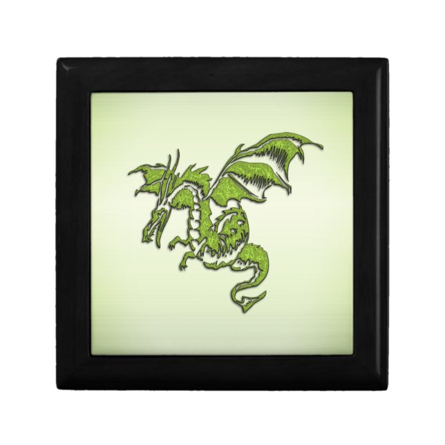 Green Flying Dragon  Gift Box (Front)