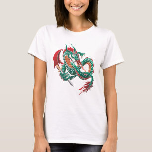 Green Flying Dragon T-Shirt