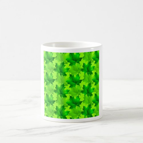 Green Foliage Coffee Mug