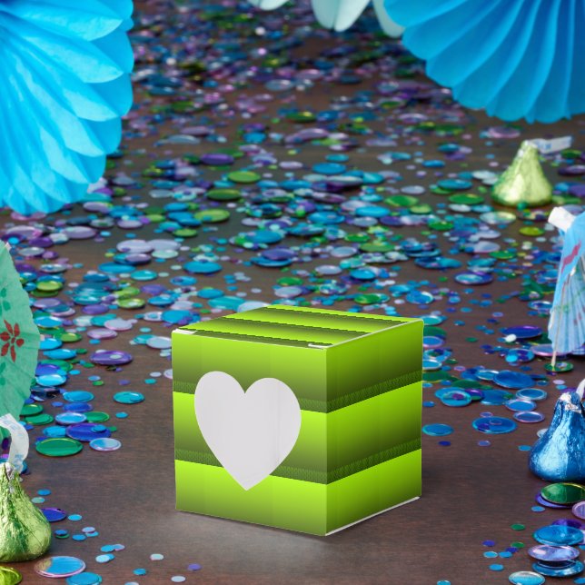 Green Foliage Favor Boxes (Party)