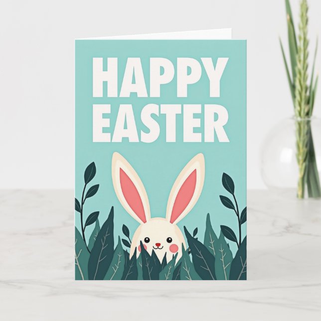 Green Foliage Friend Card (Front)