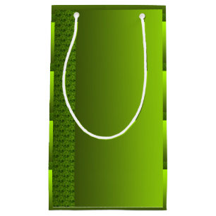 Green Foliage Small Gift Bag