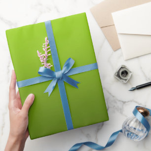 Green Foliage Wrapping Paper