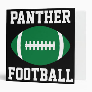 Green Football Custom Team Name Playbook Binder