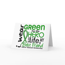 Green For Hero 2 Best Friend Kidney Disease Card