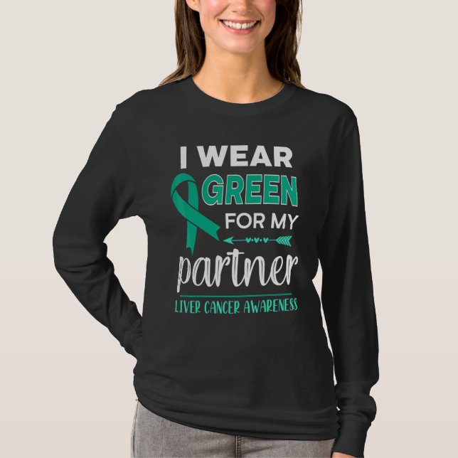 Green For My Partner T-Shirt (Front)