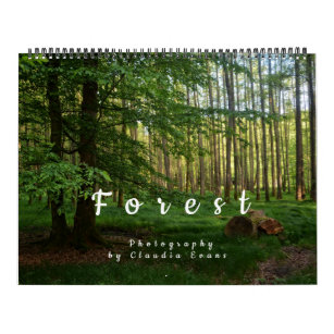 green forest calendar