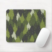 Green Forest Camo | Camo Forest Mousepad (With Mouse)