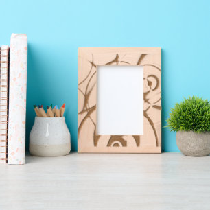 Green Forest Engraved Frames