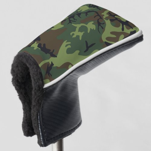 Green Forest Military Camo Golf Head Cover