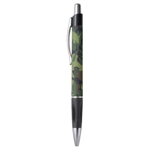 Green Forest Military Camo Pen