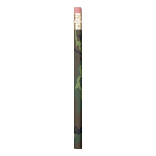 Green Forest Military Camo Pencil