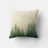 Green Forest Throw Pillow | Zazzle