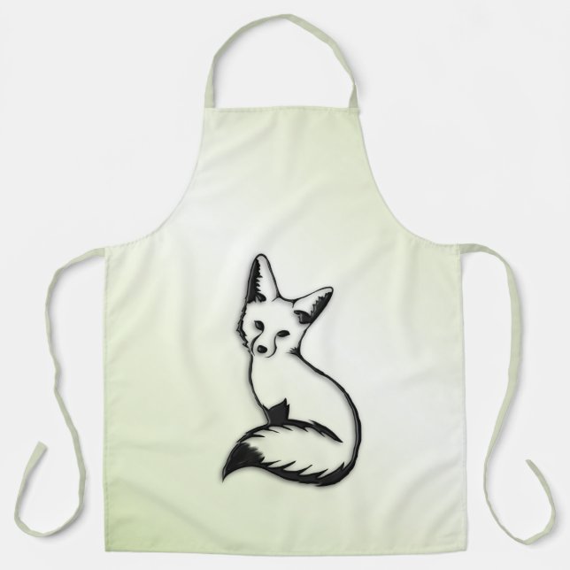 Green Fox   Apron (Front)