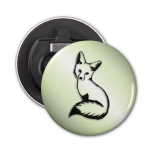 Green Fox   Bottle Opener