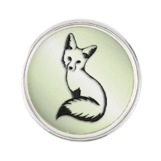 Green Fox   Lapel Pin