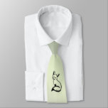 Green Fox   Neck Tie at Zazzle