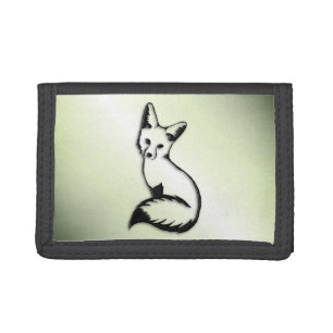 Green Fox   Trifold Wallet