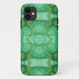 Green Fractal iPhone 5 Case-Mate Barely There 11 Case