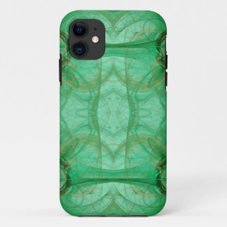 Green Fractal iPhone 5 Custom Case-Mate ID 11 Case