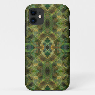 Green Fractal iPhone 5 Custom Case-Mate ID 11 Case
