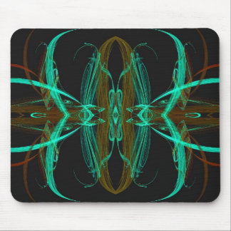 Green Fractal Mousepad