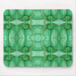 Green Fractal Mousepad