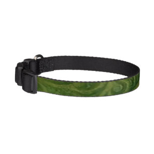 Green Fractal Pet Collar