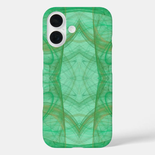 Green Fractal phone Case (Back)