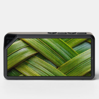 Green Fresh Bamboo Weave Bluetooth Speaker