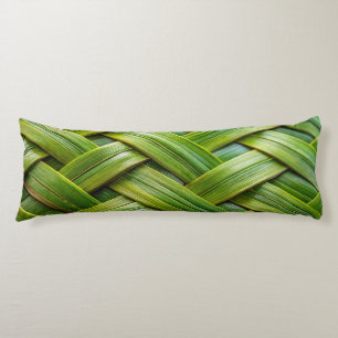 Green Fresh Bamboo Weave  Body Pillow