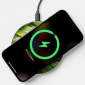 Green Fresh Bamboo Weave Wireless Charger (Phone)