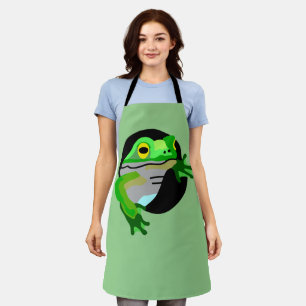 Green Frog Apron