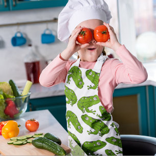 Green Frog Apron