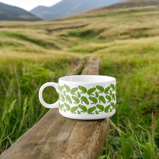 Green Frog  Bowl (Chili Bowl)