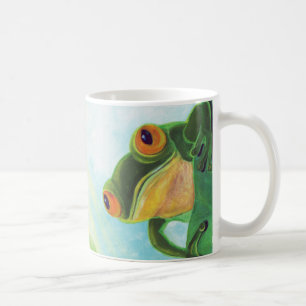 Green Frog catching some rays Coffee Mug